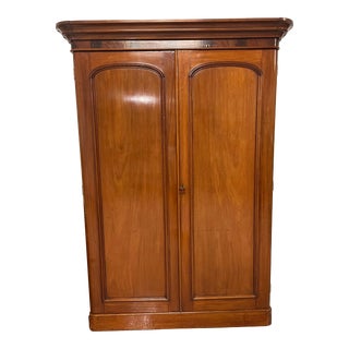 Late 19th Century Antique Mahogany Armoire For Sale