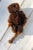Circa: 1960 or earlier. Country: France or Germany. Material: Rabbit Fur and Leather. Item condition: Some small flaws on...