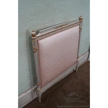 French Beacon Hill Vintage French Louis XV Style Single Headboard For Sale - Image 3 of 13