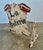 1930s French Provincial Antique Painted Metal Trade Sign 'La Poterie' For Sale - Image 4 of 10