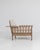 Reclining Lounge Armchair With Pull-Out Footrest In Bouclé Upholstery For Sale - Image 11 of 16