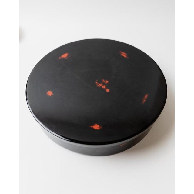 Vintage Japanese Studio Ceramic Snack Bowls with Outer Shell and Integrated Tray, 1980s, Set of 2 For Sale - Image 6 of 14