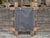 Petite Turn of the Century French Brown Tramp Art Mirror with Protruding Corners For Sale - Image 12 of 12