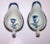 Traditional Blue and White English Worcester Sauce Boats Tulip Motif - A Pair For Sale - Image 3 of 10