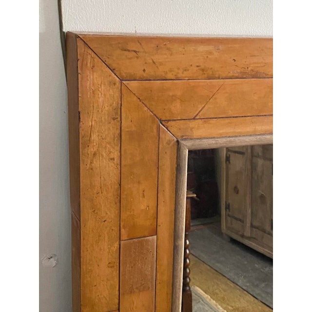 English Timothy Oulton “Vintage Gym Floor” Square Mirror For Sale - Image 3 of 13