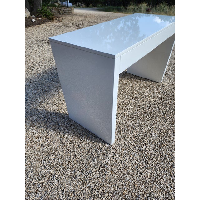 Modern Style White Desk For Sale In San Antonio - Image 6 of 10