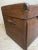 Large Old Travel Trunk Chest Coffee Table, 1900s For Sale - Image 9 of 18