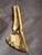 Rare 19thC Moroccan Judaica Camel Bone Inkwell Set - Star of David - Original Pen For Sale - Image 13 of 18