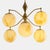 Vintage Marbled Glass Chandelier from Kamenický Šenov, 1980s For Sale - Image 9 of 9