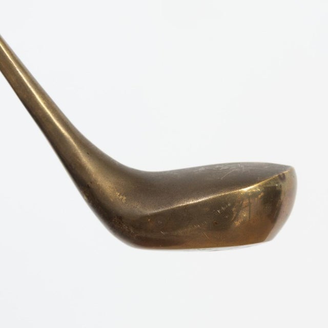 1950s French Brass Golf Club Bottle Opener For Sale - Image 10 of 11