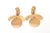 This is part of Chairish’s Costume Jewelry assortment. These gold plated vintage signed Napier clip on earrings are screw...