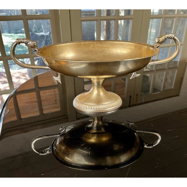 Vintage compote コンポート皿 デンマーク ヴィンテージ コンポート皿 高台皿 北欧食器/Danish