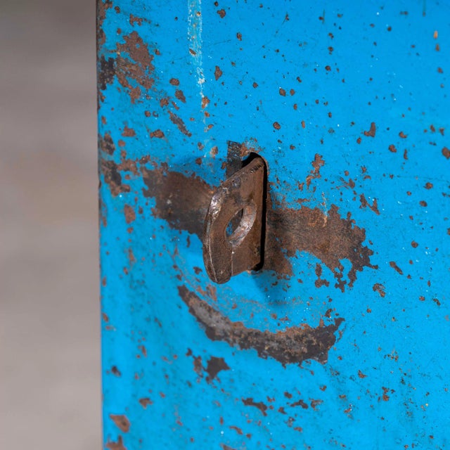 Industrial Metal Storage Cabinet, 1950s For Sale - Image 4 of 11
