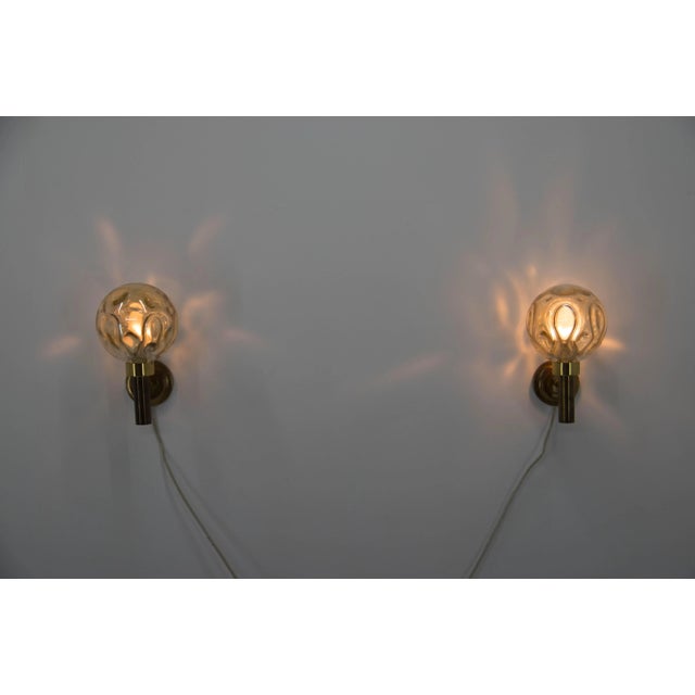 Wall Lamps, Denmark, 1970s, Set of 2 For Sale - Image 4 of 10
