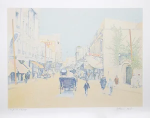 Guillaume Azoulay, Rue De L'Horlogue, Serigraph