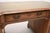 Wood Large Antique Walnut Leather Top Pedestal Desk, 1900 For Sale - Image 7 of 11