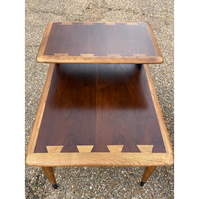 SALE ALERT: Lane Acclaim Two-Tier Step-Up End Table Designed by Andre Bus for Lane Furniture Mid-Century lovers… this is...