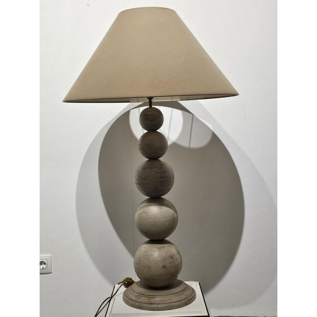 Italian Ball Table Lamps, 1970s, Set of 2 For Sale - Image 10 of 18