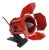 Vintage Typ K703 Red Clamp Lamp from Ikea, 1980s For Sale