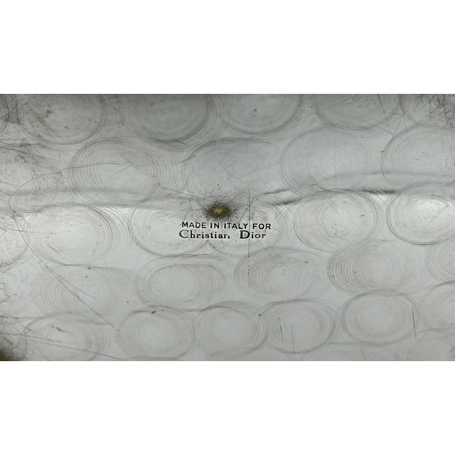 Mid 20th Century Vintage Christian Dior Silver Plated Croc Ice Bucket Made in Italy For Sale - Image 5 of 12