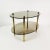 Gold Minimalist Oval Side Table, Germany, 1960s For Sale - Image 8 of 13