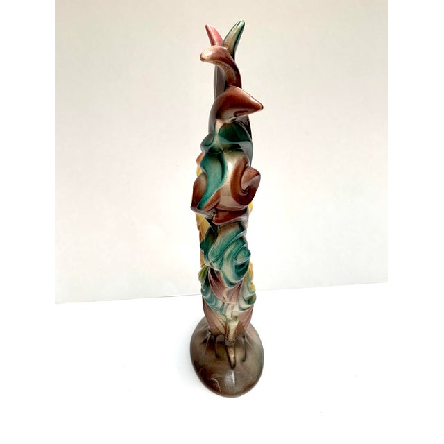 Vintage Tall Colorful Ceramic Decor Rooster For Sale In Sacramento - Image 6 of 7