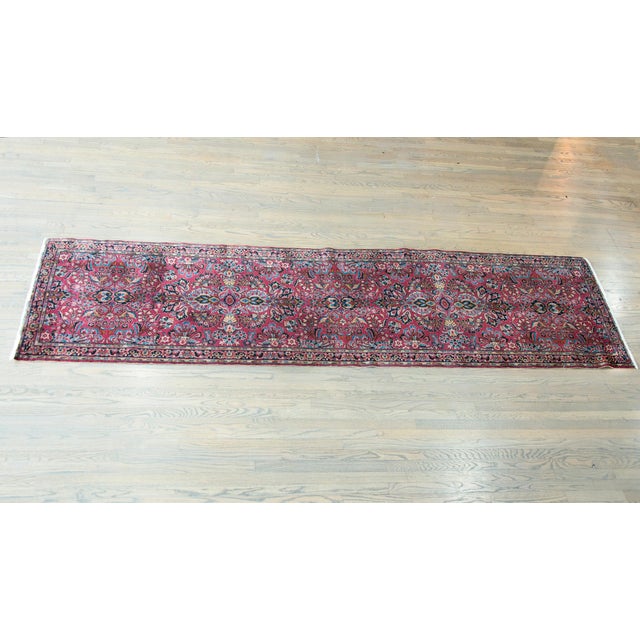 Early 20th Century Karistan Sarouk-Style Runner For Sale In Chicago - Image 6 of 15