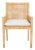 Sarai Accent Chair with Cushion - Natural/White For Sale - Image 11 of 11