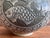 Korean Buncheong Style Stoneware Vase | Fully Hand-Incised Cloud Scroll Carp Medallion | Moon Jar Form | Korean Character Mark For Sale - Image 10 of 12