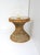 Wicker and Glass Side Drinks Table, Circa Mid-20th Century For Sale In New York - Image 6 of 9