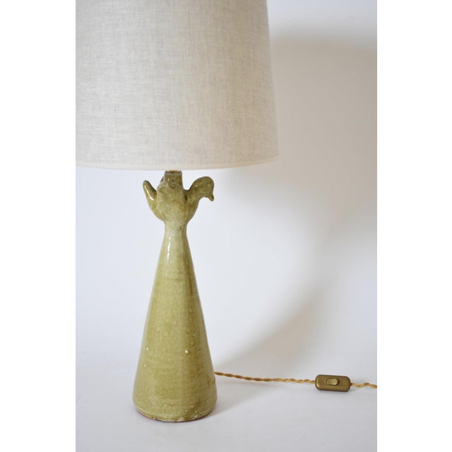 Brejos Beige Ceramic Lamp by Barracuda Interiors For Sale - Image 4 of 6
