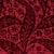 Contemporary Schumacher Saz Paisley Velvet Fabric in Burgundy For Sale - Image 3 of 5