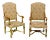 Antique Palatial French Grand Style Louis XIV Giltwood Throne Chairs - a Pair For Sale