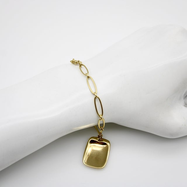 Vintage 18k Gold Elsa Peretti for Tiffany & Co. Bracelet For Sale - Image 9 of 10