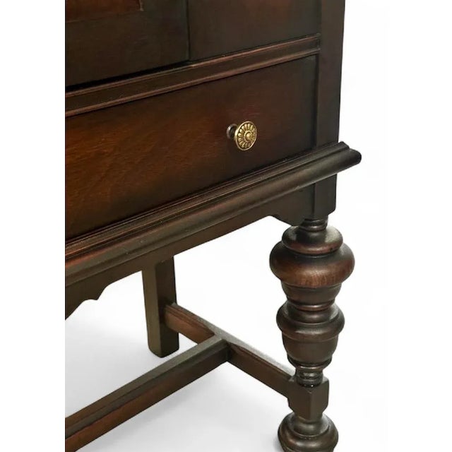 Antique Jacobean China Cabinet. Bedroom Storage. Kitchen Cupboard. Bathroom Linen Closet. Office Display. For Sale - Image 4 of 10