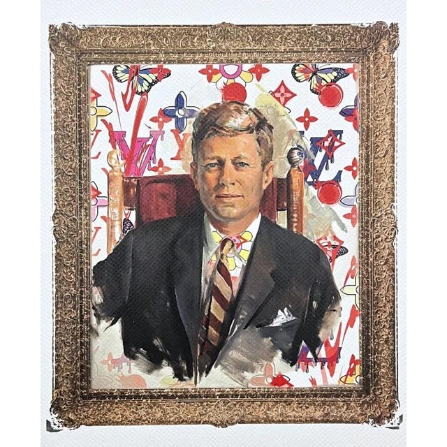 Death NYC - John F. Kennedy and Louis Vuitton - Limited Edition with Certificate Paper: Fine art 300 gsm paper. Numbered...