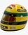 Contemporary Vintage McLaren Ayrton Senna Helmet Ashtray Ceramic Car Racing Formula 1 F1 For Sale - Image 3 of 12