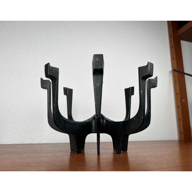 Mid-Century Modern Danish Metal Candleholder in Metal by Gunnar Cyren for Dansk Designs Denmark, 1960s For Sale - Image 11 of 18