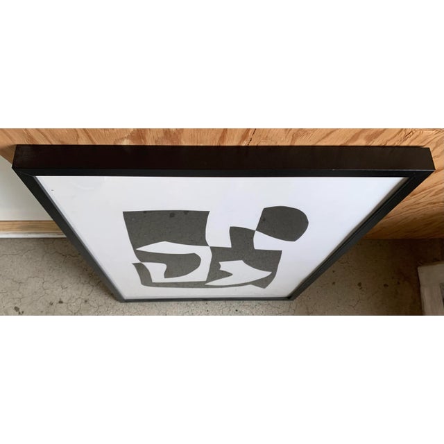 Abstract Expressionism 2018 Modern Abstract Black and White Lithograph by Atelier CPU For Sale - Image 3 of 7