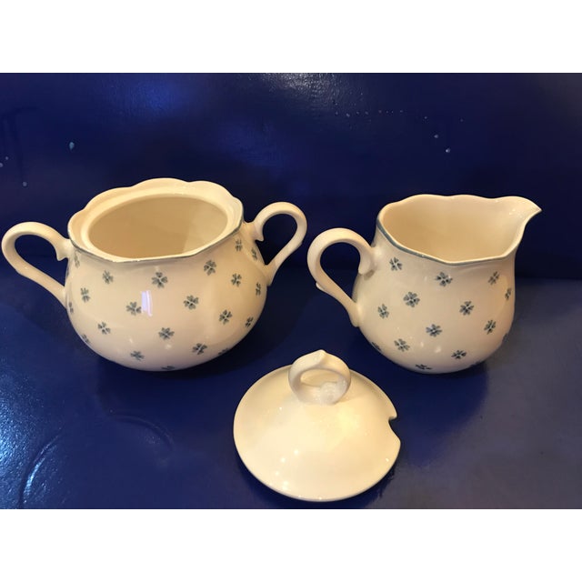 1980s Sugar & Creamer For Sale - Image 5 of 6