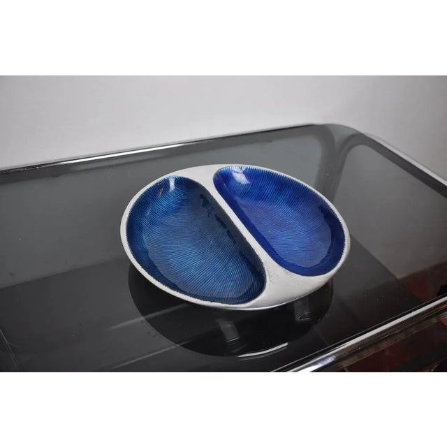 Brutalist Enamelled Ramekin attributed to David Marshall, Spain, 1980s For Sale - Image 4 of 8