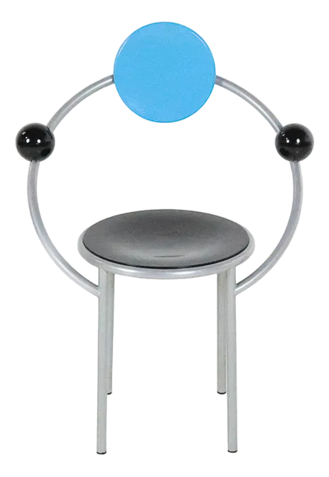 First Chair by Michele De Lucchi for Memphis Milano, 1983 | Chairish