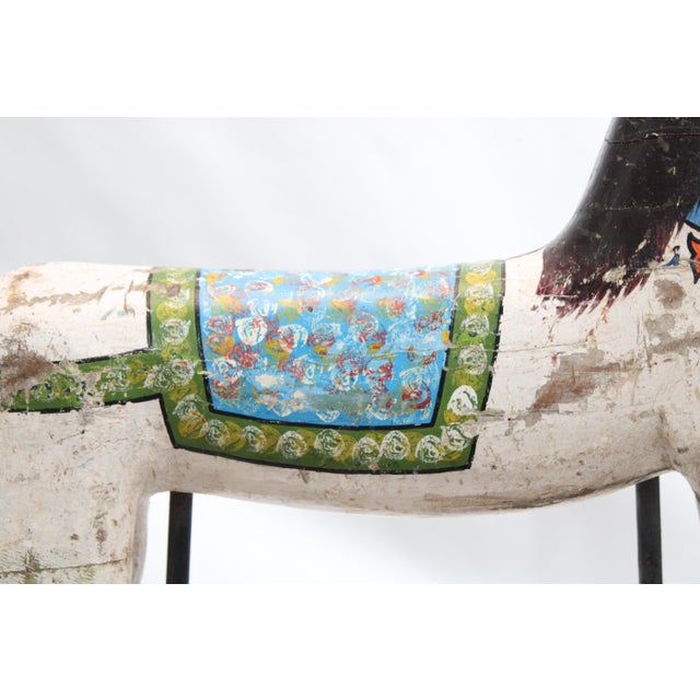 1960s Carousel Horse on Formica Base For Sale - Image 6 of 16