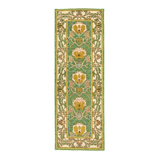 Turkish Oushak Rug 3'1" x 8'9" For Sale