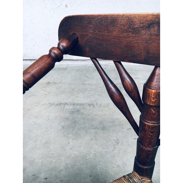 Wood 3-Legged Side Chair Model Monk, 1930s For Sale - Image 7 of 18