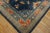 Extraordinary Navy Blue Color With a Dragon and Chinoiserie Design Antique Chinese Peking Rug For Sale - Image 10 of 12
