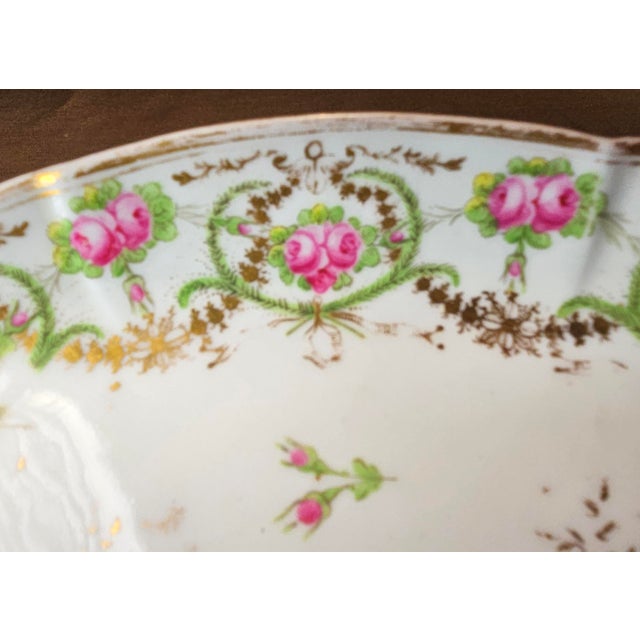 Alabaster Early 19th Century Old Paris Porcelain Oval Bowls - Set of 2 For Sale - Image 8 of 12