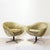 Swivel Armchairs in the style of Overman MFG, 1960s, Set of 2, in Flawless conditions. Designed 1960 to 1969