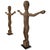 Tribal Vintage Pair of Ancestral Borneo Figures For Sale - Image 3 of 9