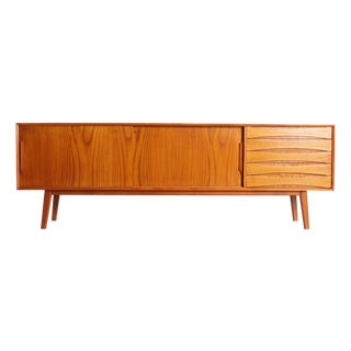 Vintage Danish Sideboard in Teak, 1980s For Sale